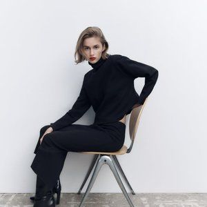 Zara cropped sweater